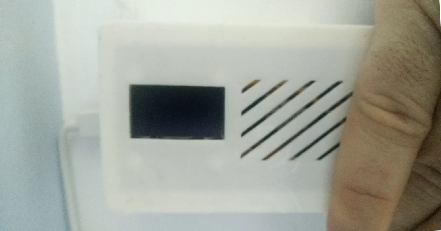 Open Bedroom Thermometer Light detection and screen fade I do have